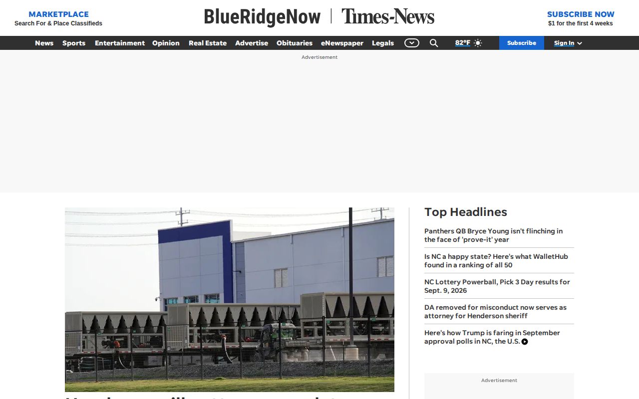 Blue Ridge Now local news website serving Henderson County